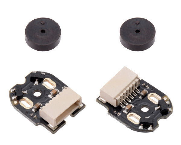 Magnetic Encoder Pair Kit with Side-Entry Connector for Micro Metal Gearmotors, 12 CPR, 2.7-18V