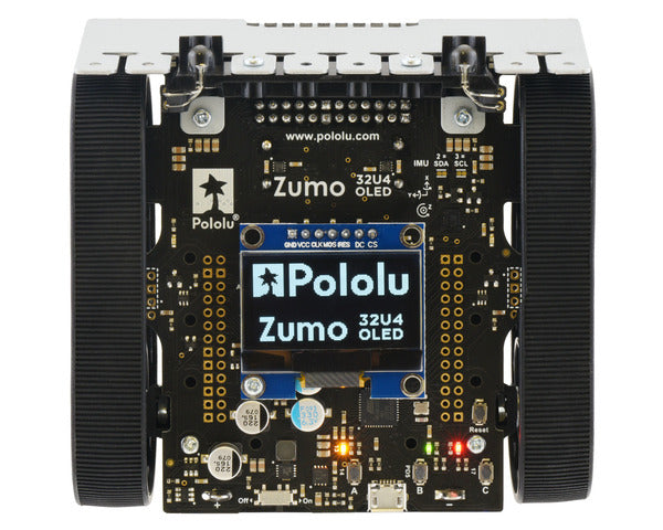 Zumo 32U4 OLED Robot (Assembled with 100:1 HP Motors)