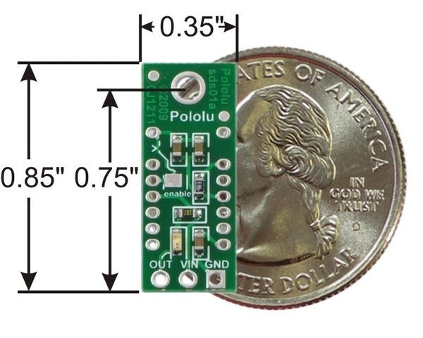 Pololu Carrier with Sharp GP2Y0D815Z0F Digital Distance Sensor 15cm