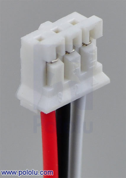 3-Pin Female JST PH-Style Cable (30 cm) for Sharp Distance Sensors