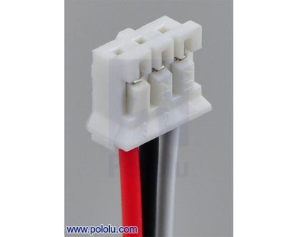 3-Pin Female JST PH-Style Cable (30 cm) with Male Pins for 0.1" Housings