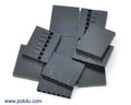0.1" (2.54mm) Crimp Connector Housing: 1x7-Pin 10-Pack