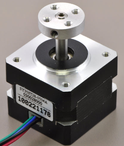 Stepper Motor: Bipolar, 200 Steps/Rev, 57×56mm, 2.5V, 2.8 A/Phase