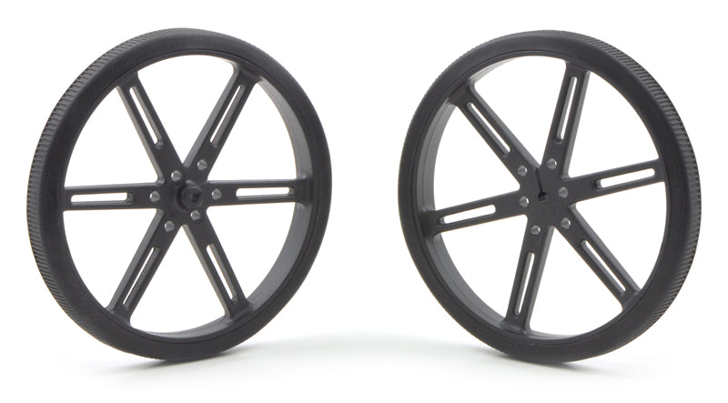 Pololu Wheel 90x10mm Pair- Black