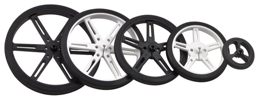 Pololu Wheel 90x10mm Pair- Black