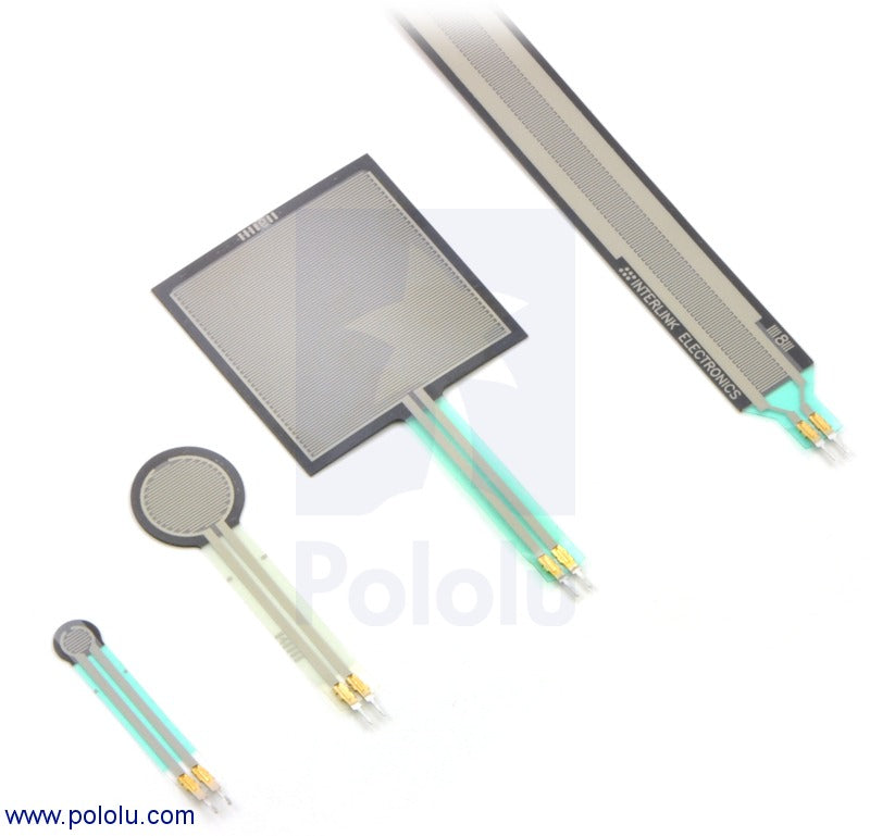 Force-Sensing Resistor: 0.6"-Diameter Circle, Short Tail - FSR 402 Short