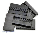 0.1" (2.54mm) Crimp Connector Housing: 1x10-Pin 5-Pack