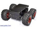 Dagu Wild Thumper 4WD All-Terrain Chassis, Black, 75:1