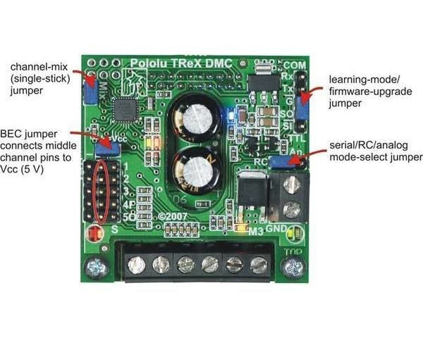 Pololu TReX Dual Motor Controller DMC01