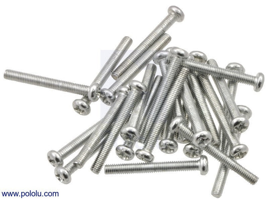 Machine Screw: #4-40, 1" Length, Phillips (25-pack)