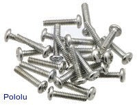 Machine Screw: #4-40, 1/2" Length, Phillips (25-pack)