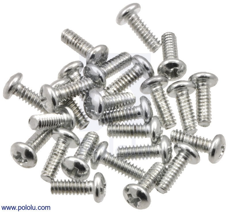 Machine Screw: #4-40, 5/16" Length, Phillips (25-pack)