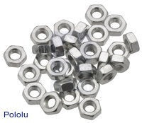 Machine Hex Nut: M3 (25-pack)