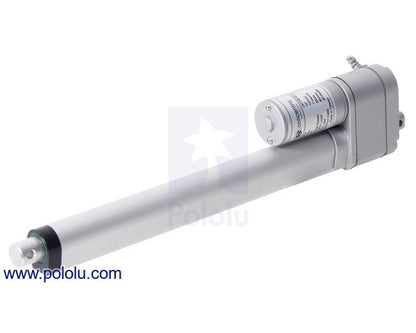 Glideforce LACT10P-12V-20 Light-Duty Linear Actuator with Feedback: 50kgf, 10" Stroke (9.8" Usable),