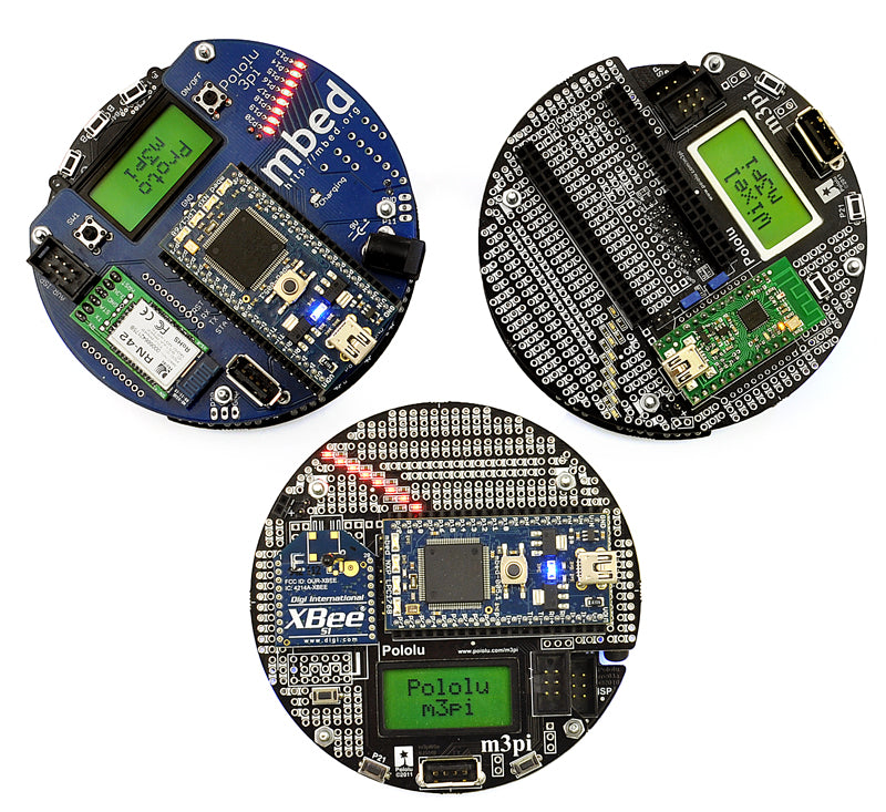 Pololu m3pi Robot with mbed Socket