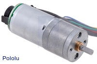 75:1 Metal Gearmotor 25Dx54L mm HP 12V with 48 CPR Encoder