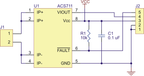 ACS711EX Current Sensor Carrier -31A to +31A