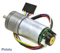 75:1 Metal Gearmotor 25Dx54L mm HP 12V with 48 CPR Encoder