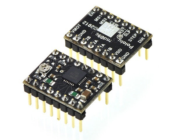 Pololu A4988 Stepper Motor Driver Carrier, Black Edition