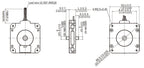 Sanyo Pancake Stepper Motor: Bipolar, 200 Steps/Rev, 50×16mm, 5.9V, 1 A/Phase