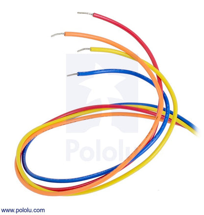 Sanyo Pancake Stepper Motor: Bipolar, 200 Steps/Rev, 50×16mm, 5.9V, 1 A/Phase