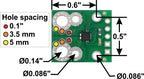 ACS711EX Current Sensor Carrier -31A to +31A
