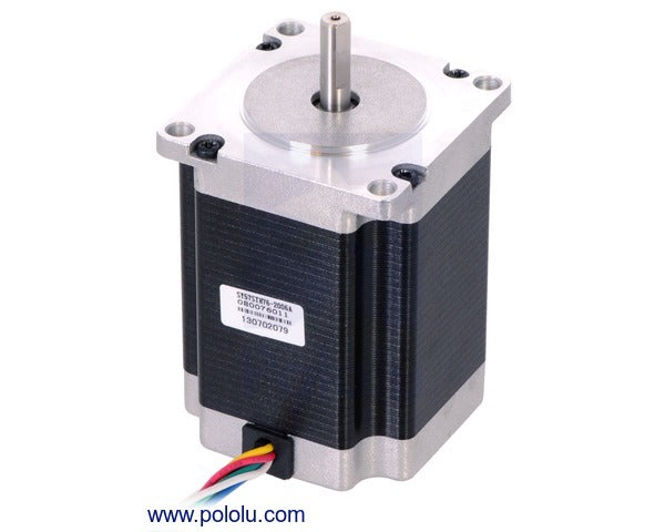 Stepper Motor: Unipolar/Bipolar, 200 Steps/Rev, 57×76mm, 4.5V, 2 A/Phase