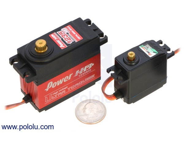 Power HD Ultra-High-Torque, High-Voltage Digital Giant Servo HD-1235MG