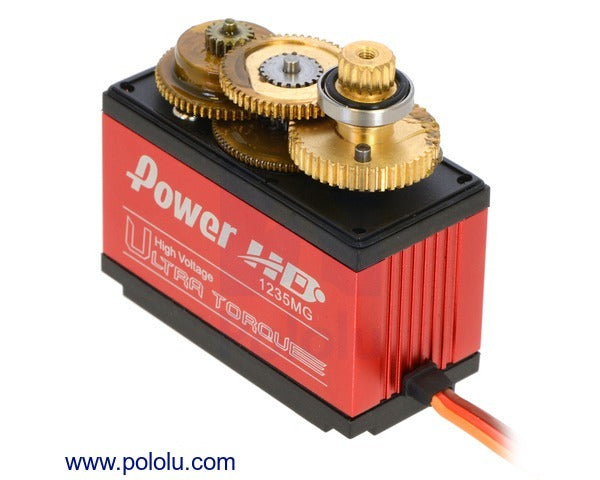 Power HD Ultra-High-Torque, High-Voltage Digital Giant Servo HD-1235MG