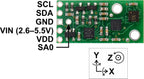 AltIMU-10 v3 Gyro, Accelerometer, Compass, and Altimeter (L3GD20H, LSM303D, and LPS331AP Carrier)