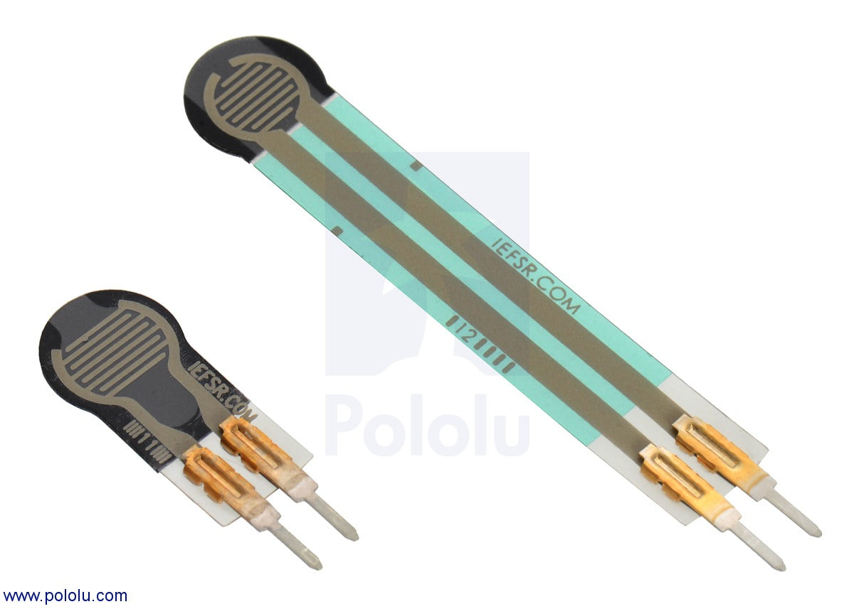 Force-Sensing Resistor: 0.25"-Diameter Circle, Short Tail-FSR 400 Short