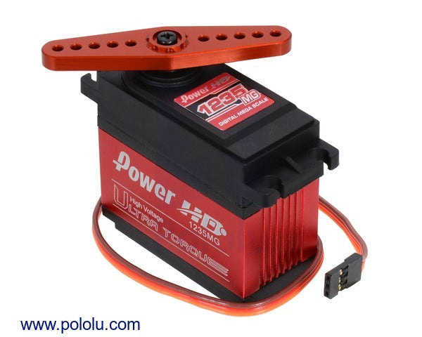 Power HD Ultra-High-Torque, High-Voltage Digital Giant Servo HD-1235MG