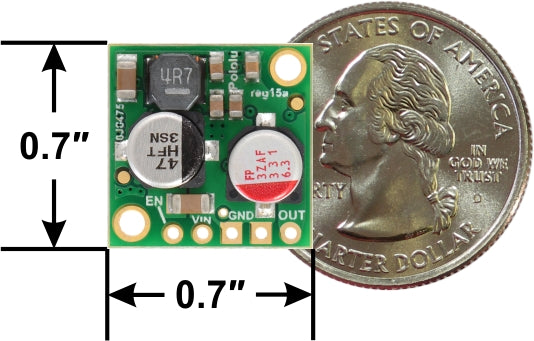 Pololu 9V, 2.5A Step-Down Voltage Regulator D24V25F9