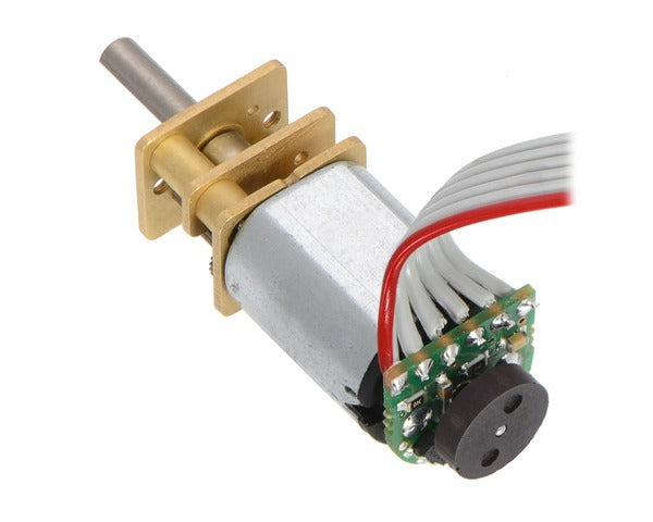 298:1 Micro Metal Gearmotor HPCB 6V with Extended Motor Shaft