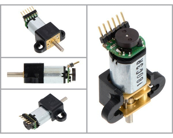 Magnetic Encoder Pair Kit for Micro Metal Gearmotors, 12 CPR, 2.7-18V (HPCB compatible)