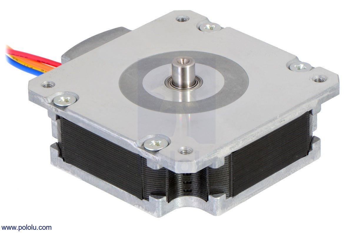 Sanyo Pancake Stepper Motor: Bipolar, 200 Steps/Rev, 50×16mm, 5.9V, 1 A/Phase