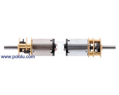 100:1 Micro Metal Gearmotor HP 6V with Extended Motor Shaft