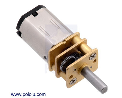 298:1 Micro Metal Gearmotor MP 6V