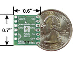 Mini Pushbutton Power Switch with Reverse Voltage Protection, LV