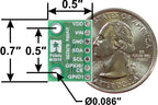 VL6180X Time-of-Flight Distance Sensor Carrier with Voltage Regulator