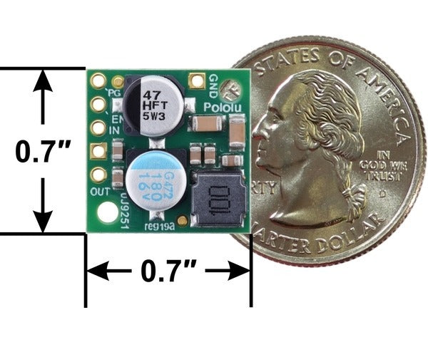 Pololu 7.5V, 2.4A Step-Down Voltage Regulator D24V22F7