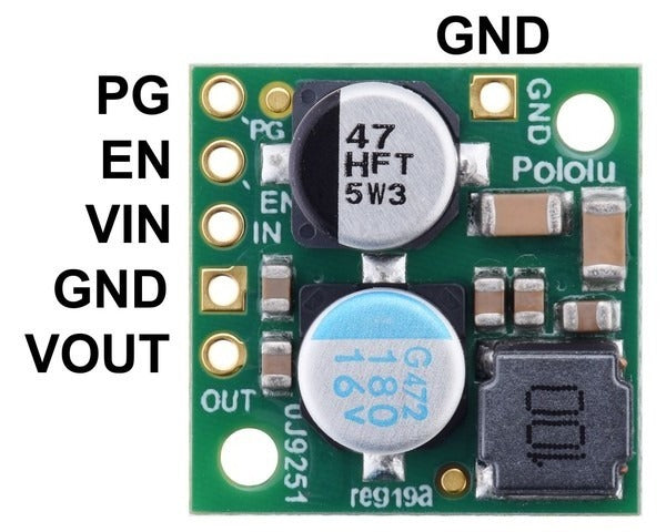 Pololu 7.5V, 2.4A Step-Down Voltage Regulator D24V22F7