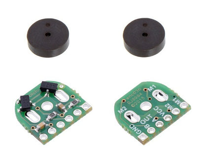 Magnetic Encoder Pair Kit for Micro Metal Gearmotors, 12 CPR, 2.7-18V (HPCB compatible)