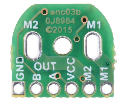 Magnetic Encoder Pair Kit for Micro Metal Gearmotors, 12 CPR, 2.7-18V (HPCB compatible)