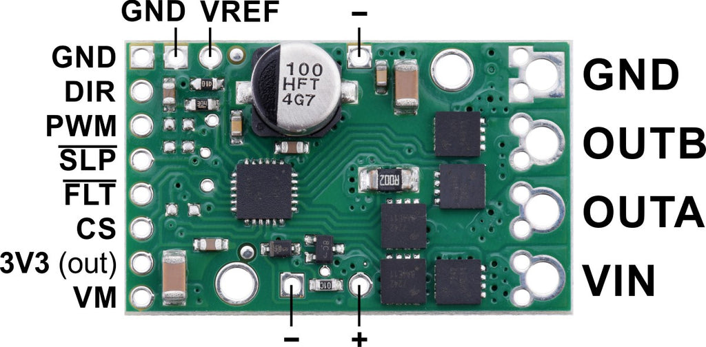 Pololu G2 High-Power Motor Driver 24v13
