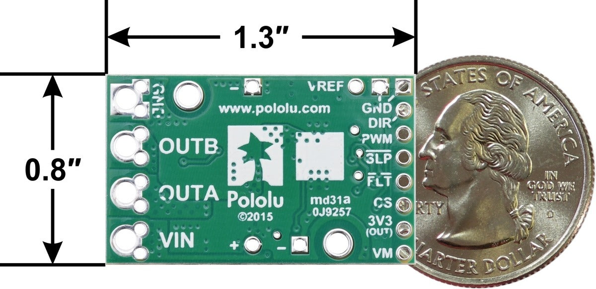 Pololu G2 High-Power Motor Driver 24v13
