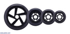 Scooter/Skate Wheel 70×25mm - Black