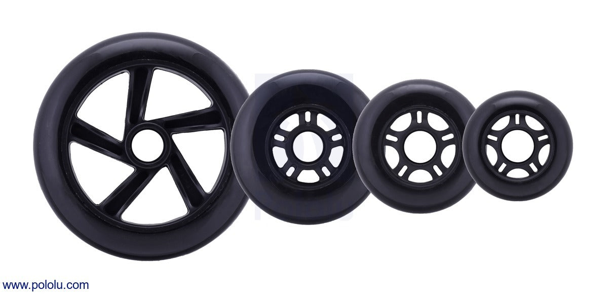 Scooter/Skate Wheel 70×25mm - Black