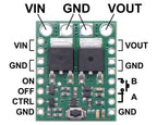 Big Pushbutton Power Switch with Reverse Voltage Protection, MP