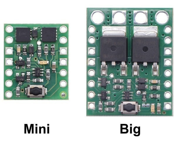 Big Pushbutton Power Switch with Reverse Voltage Protection, MP